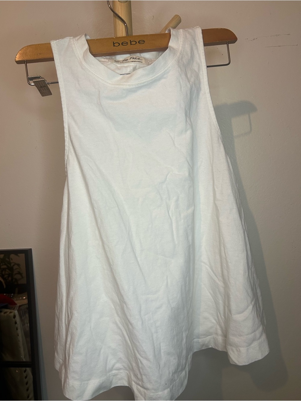 We The Free White Crewneck Tee Small